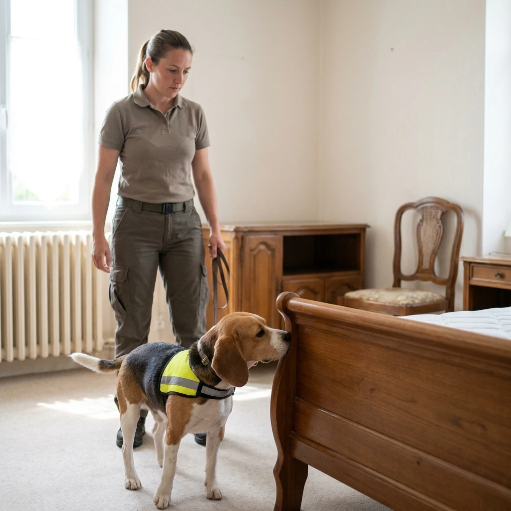 Détection canine punaise de lit Wizernes (62570)