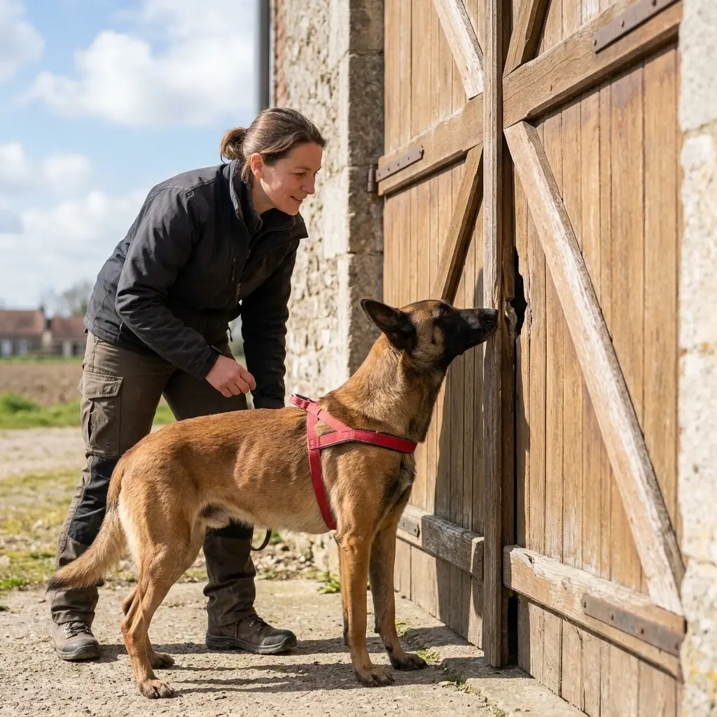 Comment se déroule la détection canine à Ardres ?