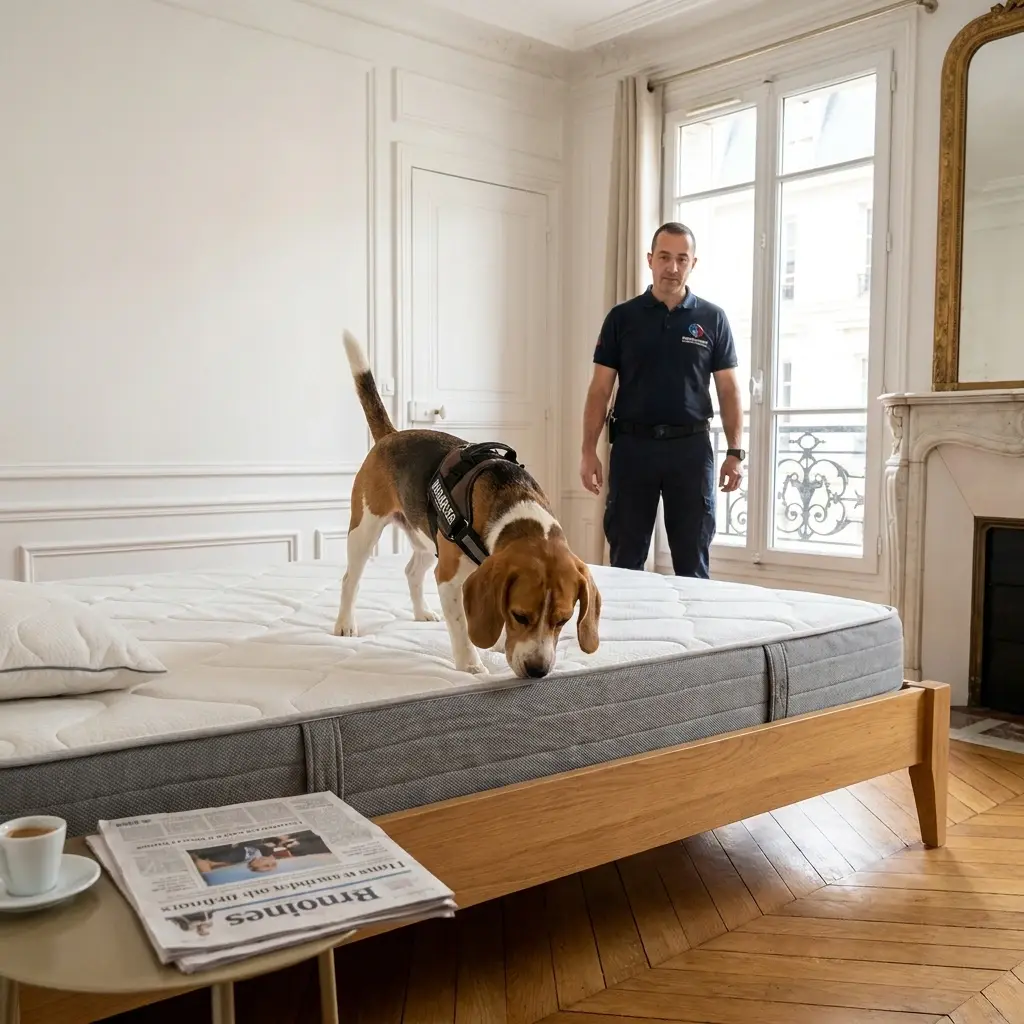 Détection canine punaise de lit Étaples (62630)