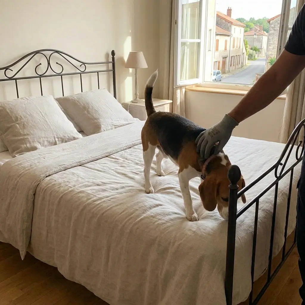 Détection canine punaise de lit Mazingarbe (62670)