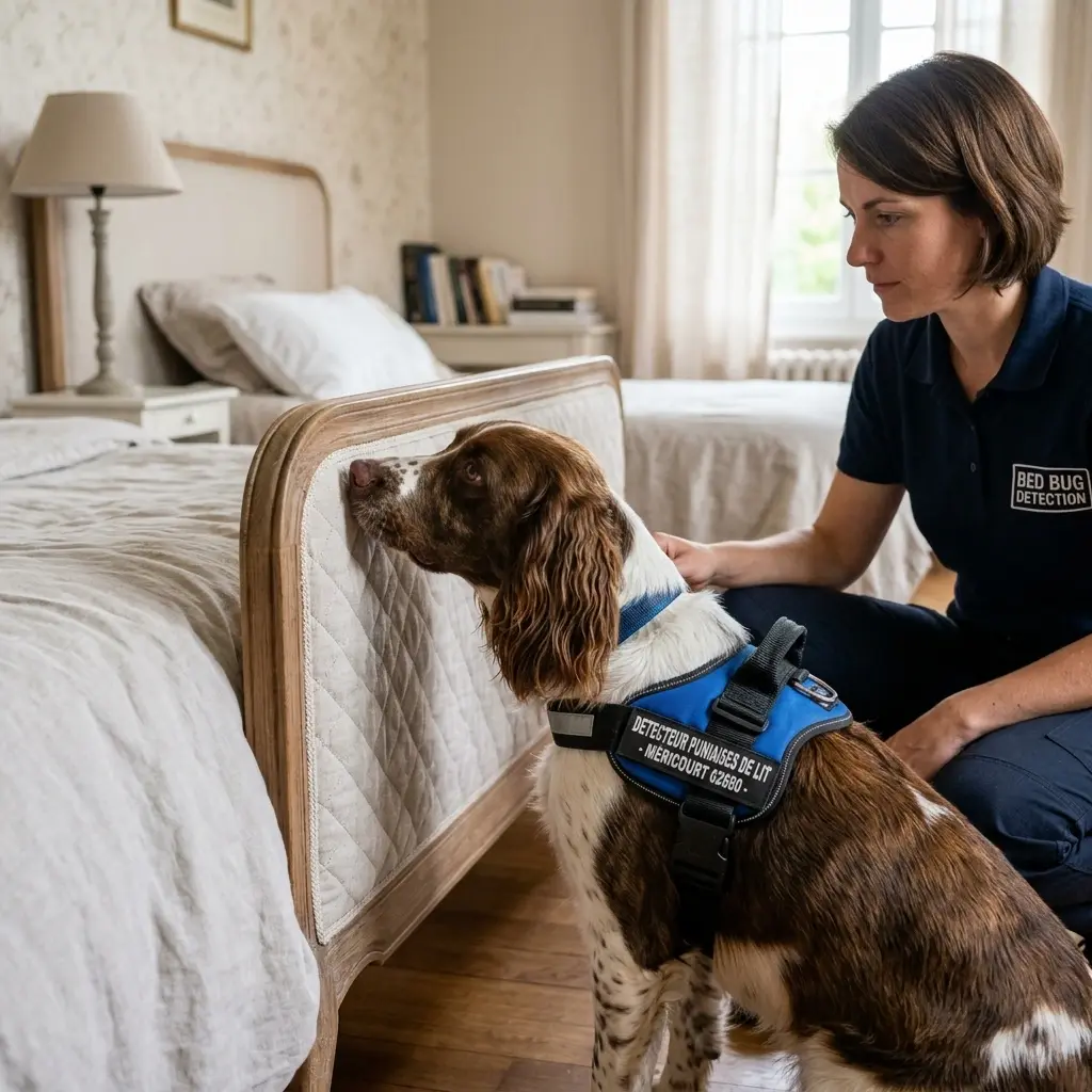 Comment fonctionne la recherche canine sur place ?