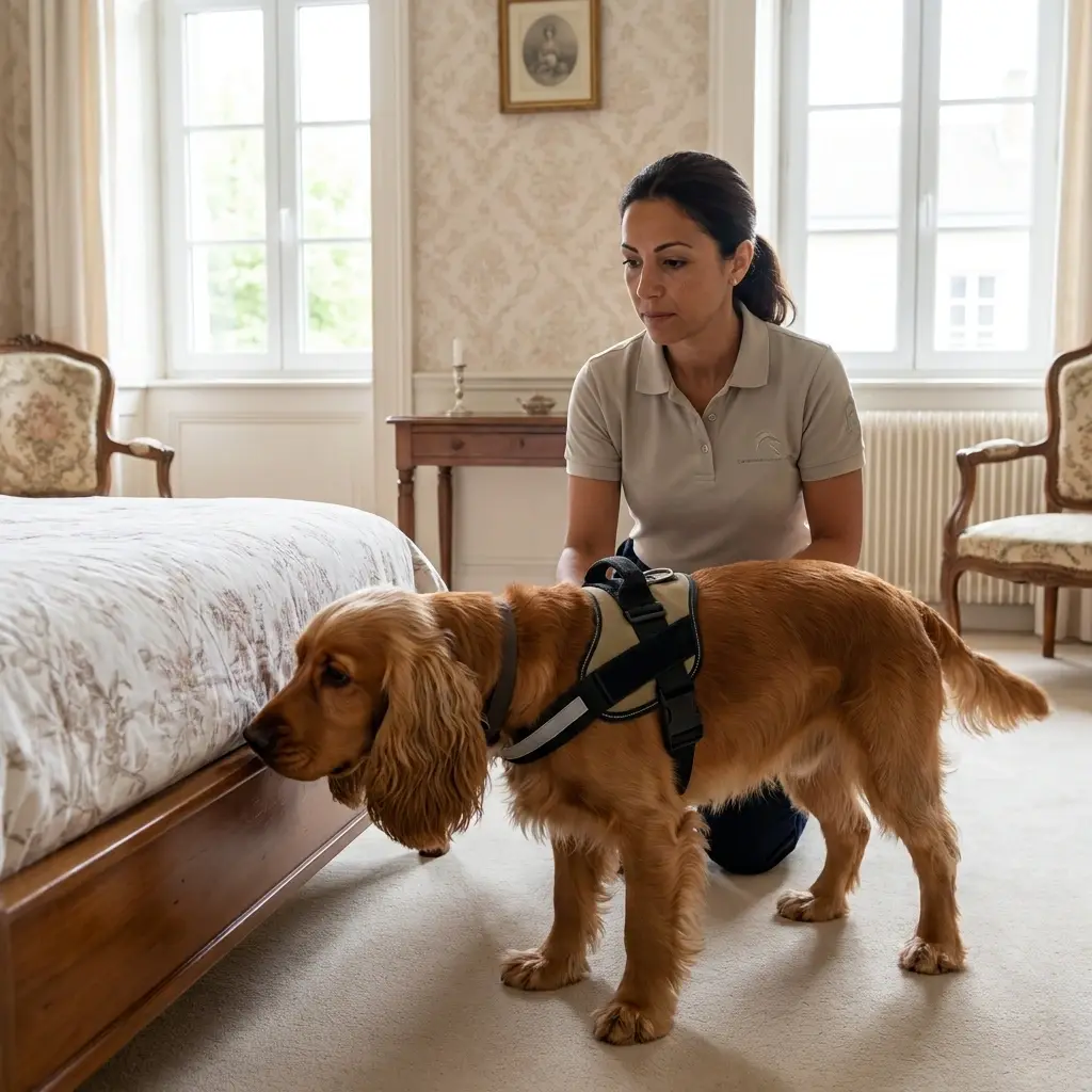 Besoin d'un chien détecteur à Courrières ?