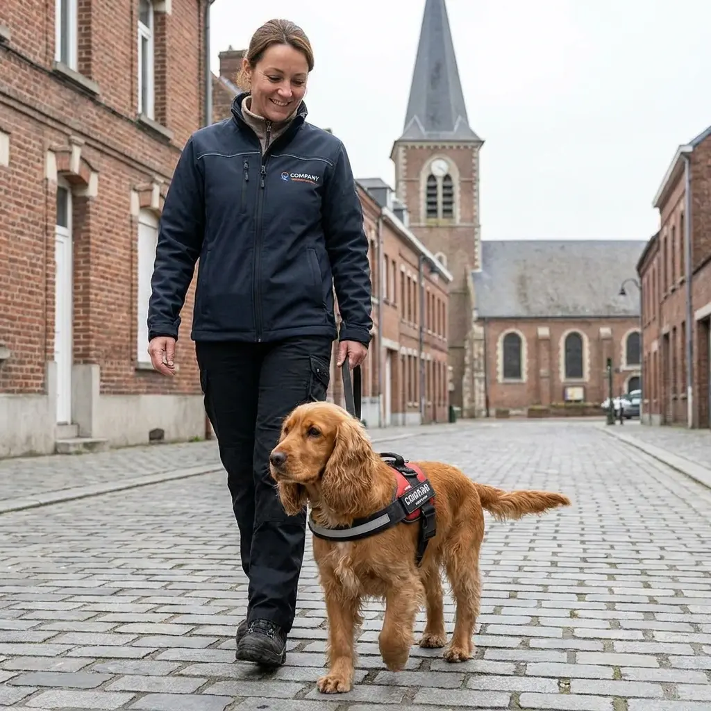 Comment se déroule la détection canine à Courrières ?