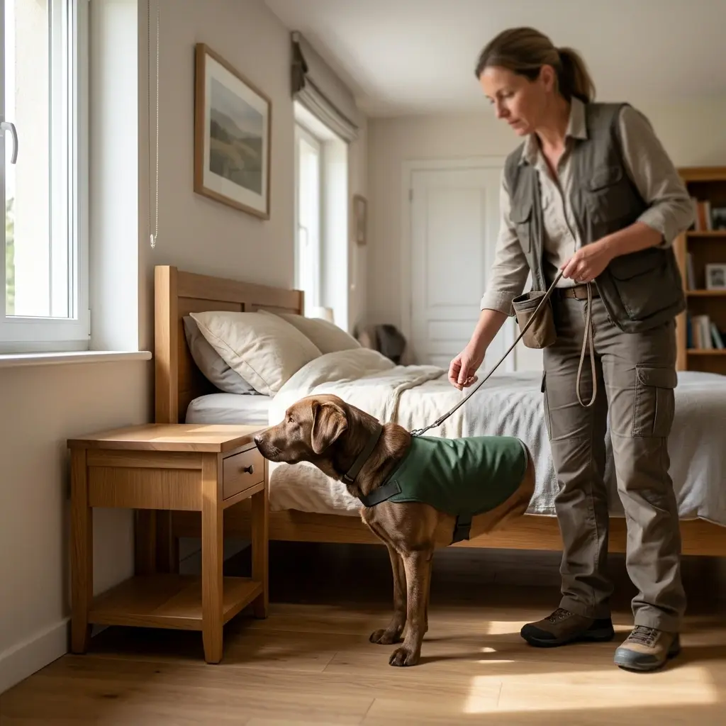 Comment fonctionne la recherche canine sur le terrain ?