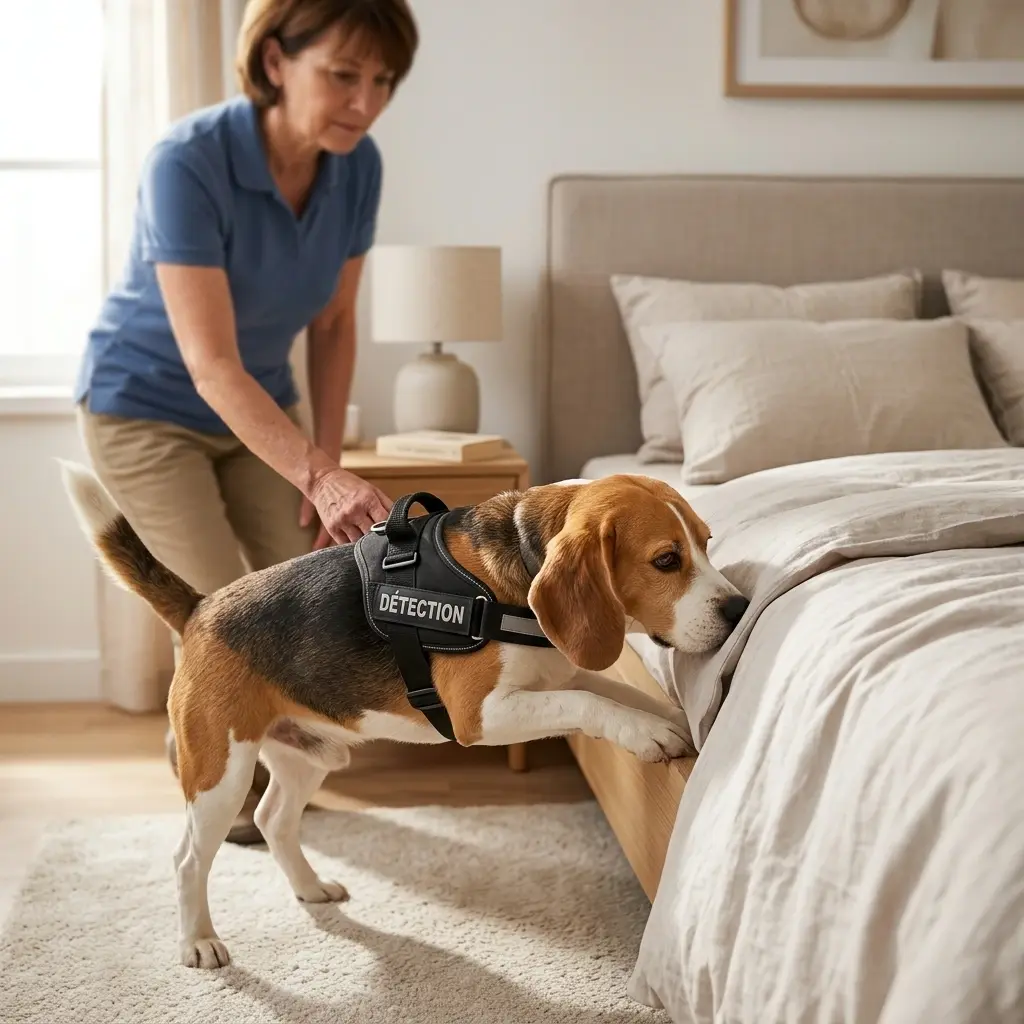 Comment se déroule la détection canine aux Attaques ?
