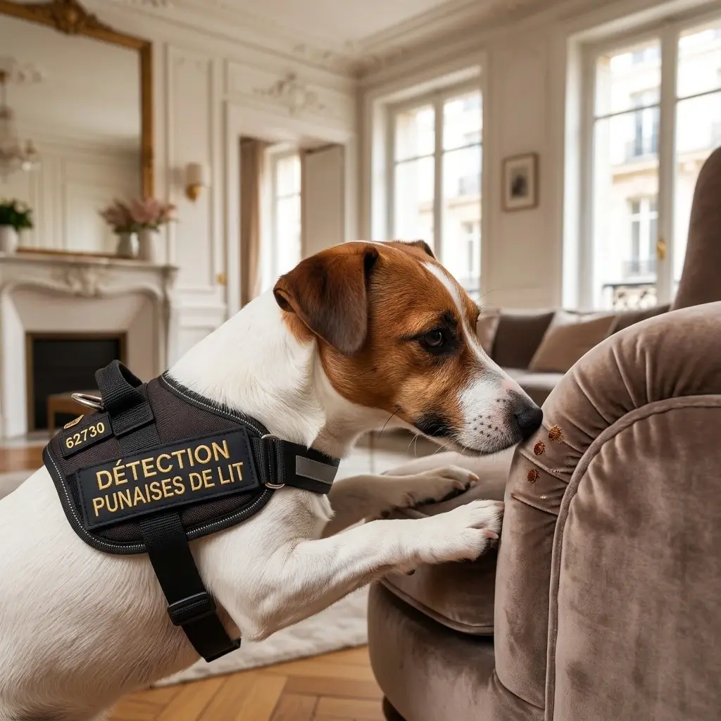 Détection canine punaise de lit Les Attaques (62730)