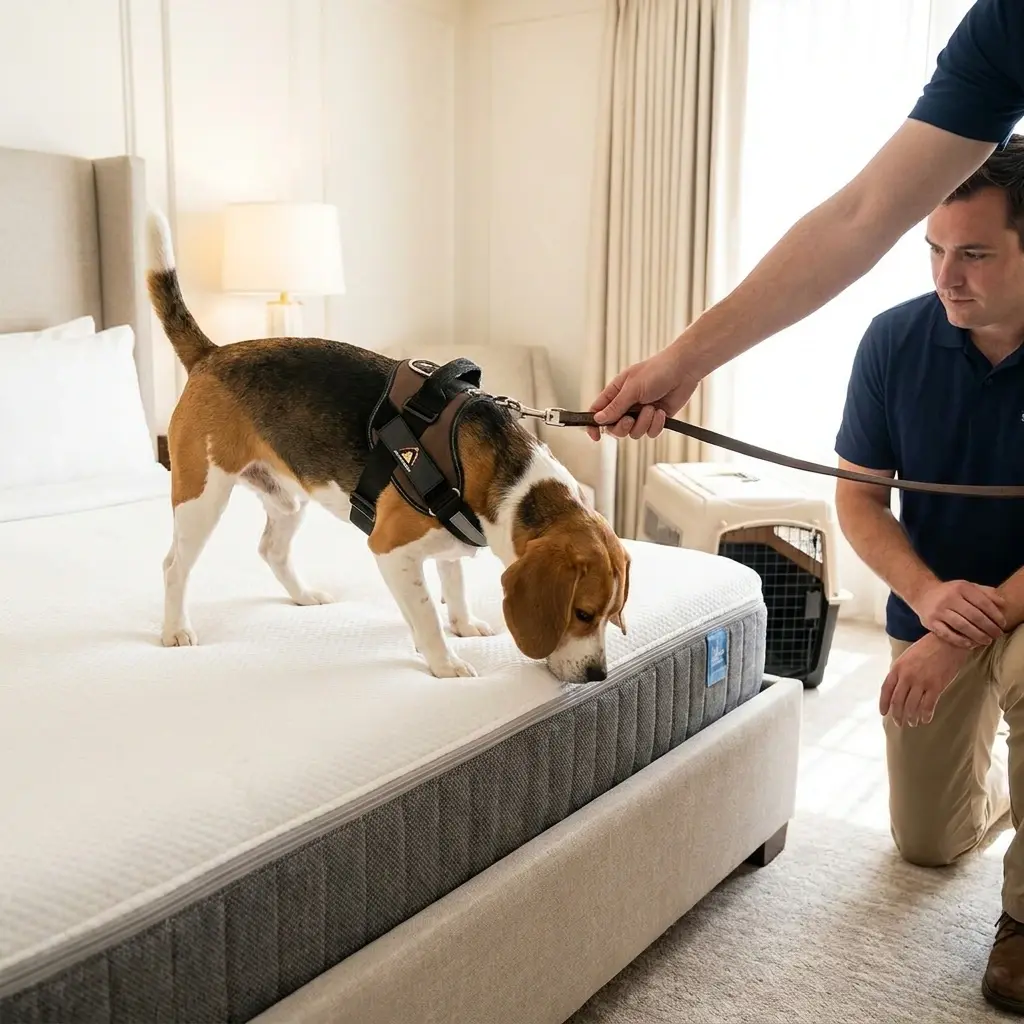 Comment réagir avant l'arrivée du chien détecteur à Sailly-sur-la-Lys