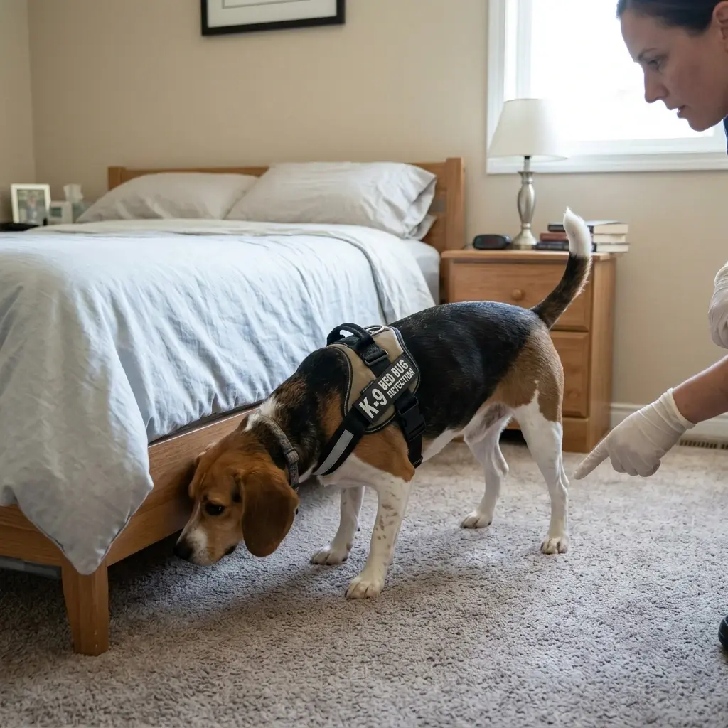 Le fonctionnement de la détection canine sur le terrain