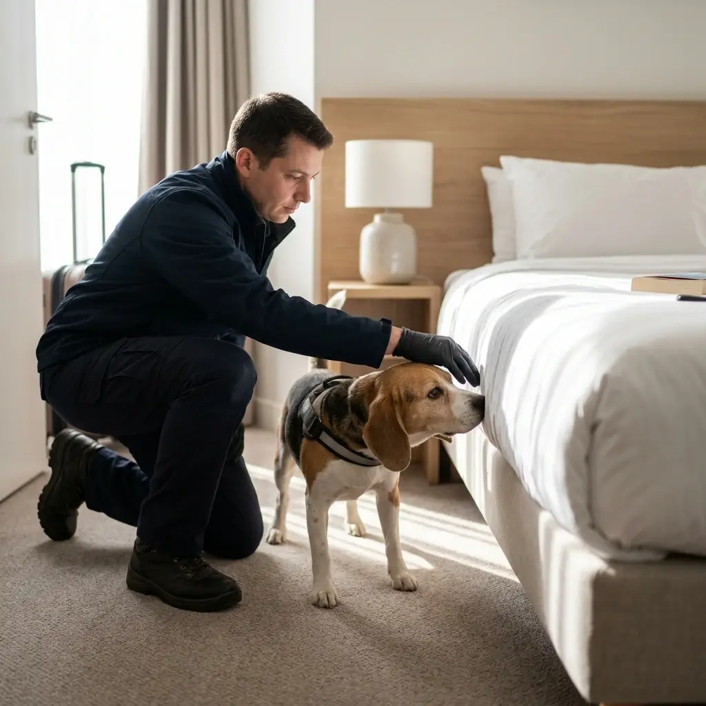 Comment se déroule la détection canine à Estevelles ?
