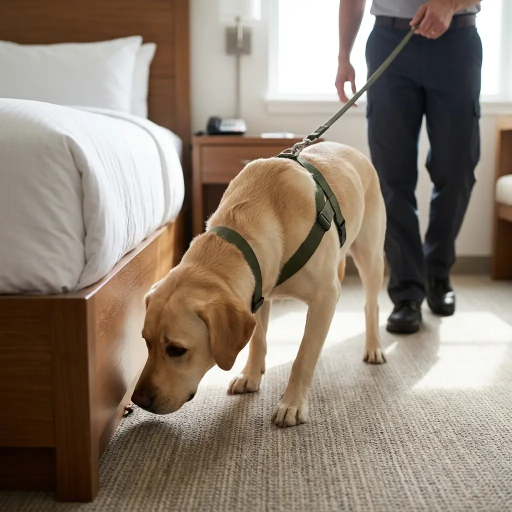 Comment réagir avant l'arrivée du chien expert à Vendin-le-Vieil