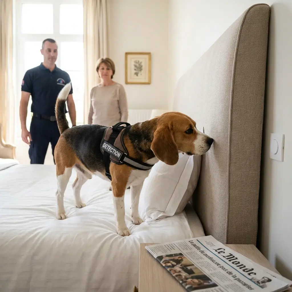 Comment se déroule la détection canine à Wimereux ?
