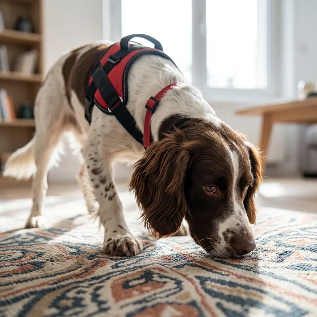 Comment se déroule la détection canine à Courcelles-lès-Lens ?