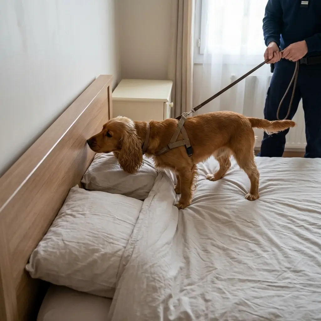 Détection canine punaise de lit Vermelles (62980)