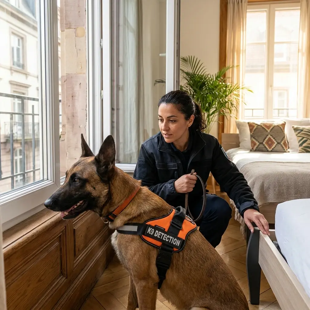 Comment fonctionne la recherche canine sur le terrain