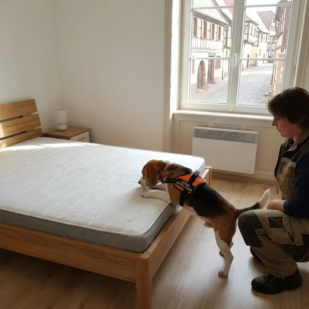 Détection canine punaise de lit Dorlisheim (67120)