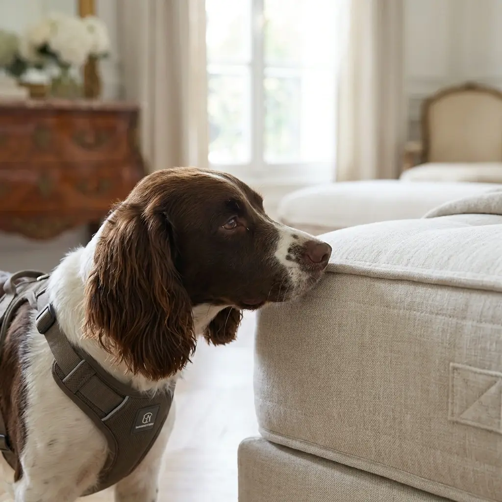 Comment fonctionne la recherche canine sur le terrain ?