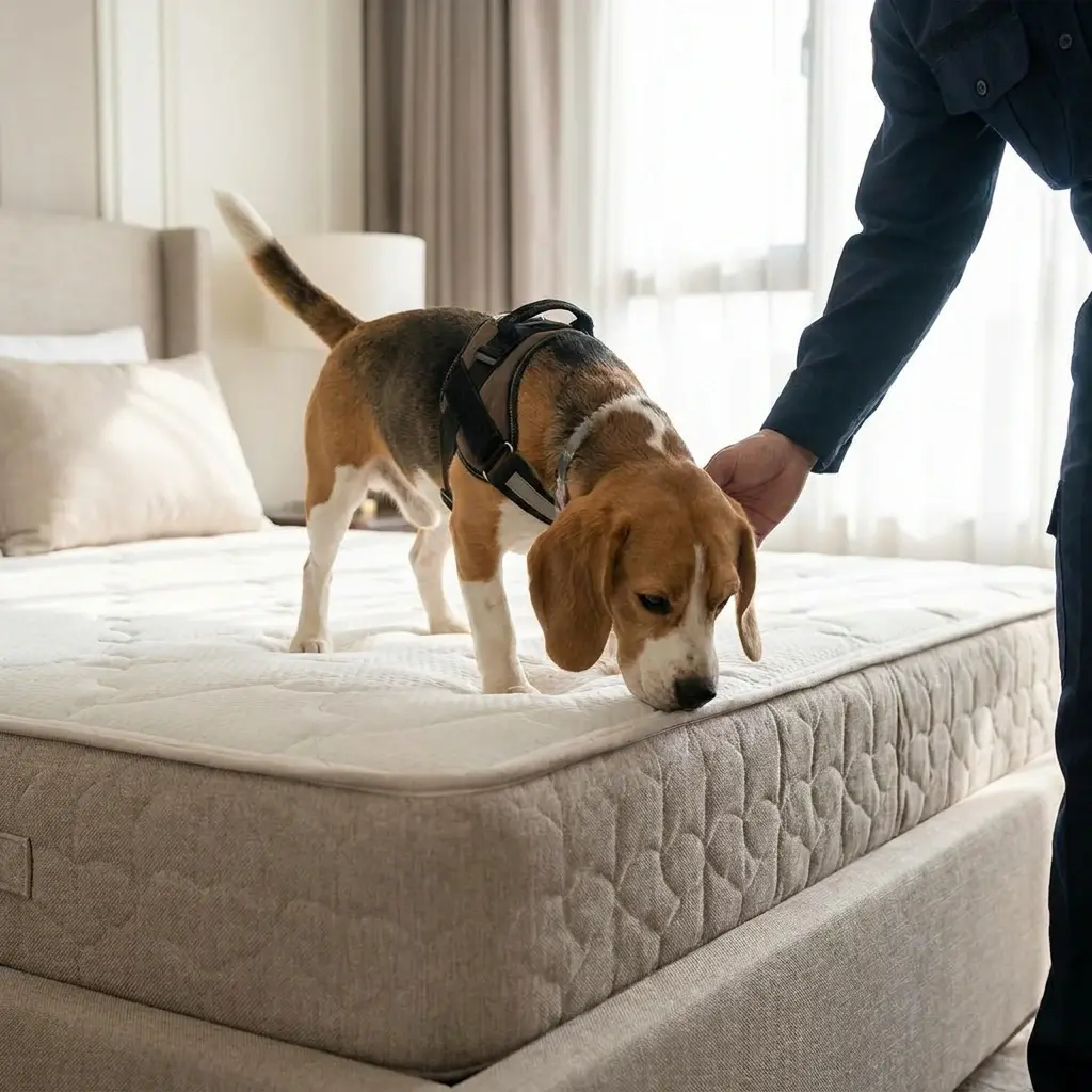 Comment se déroule la détection canine à Schirmeck ?