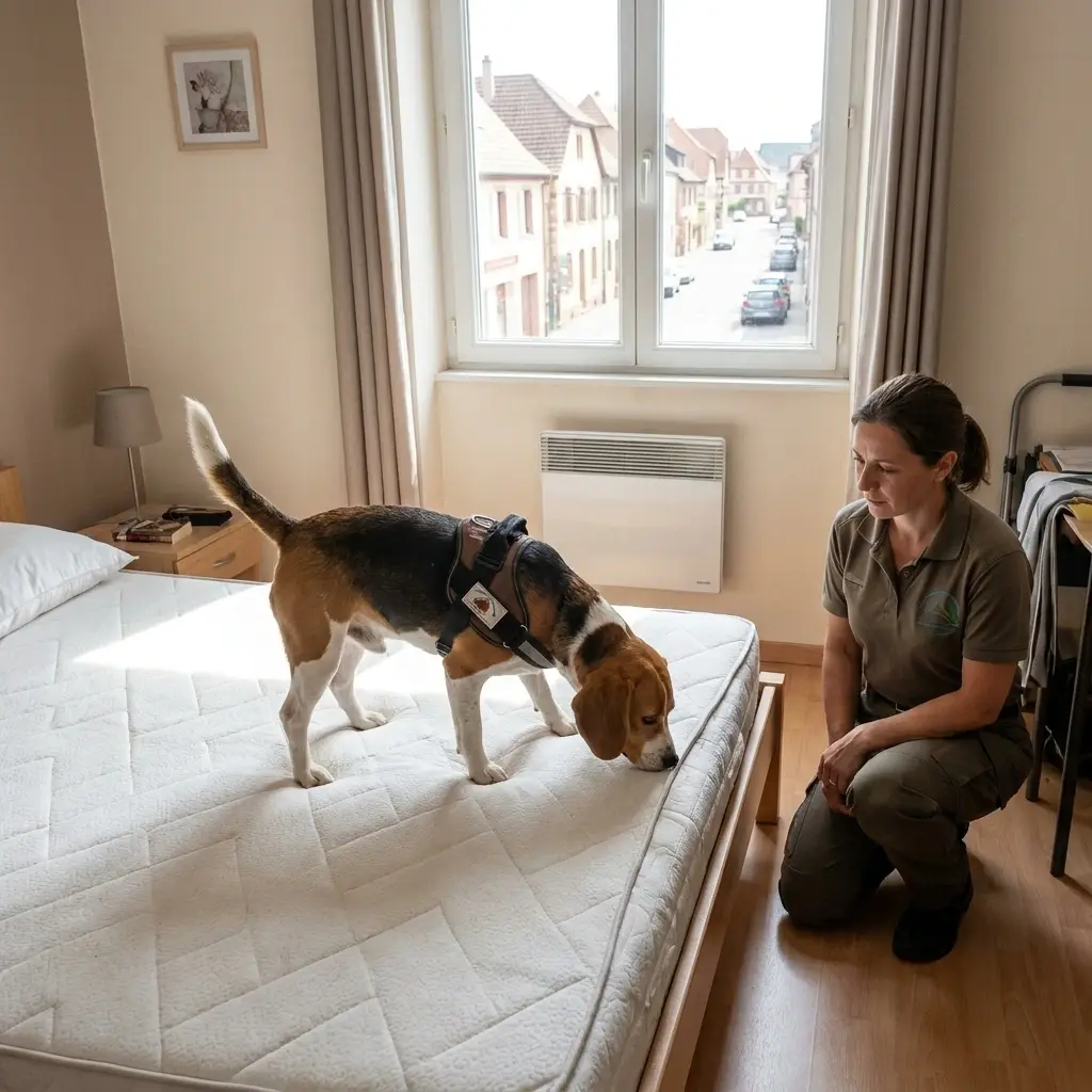Détection canine punaise de lit Erstein (67150)