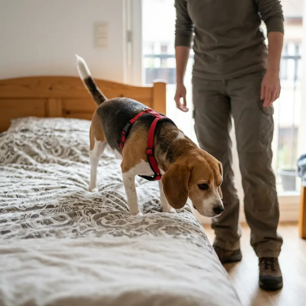 Les gestes essentiels pour préparer l'arrivée du chien détecteur