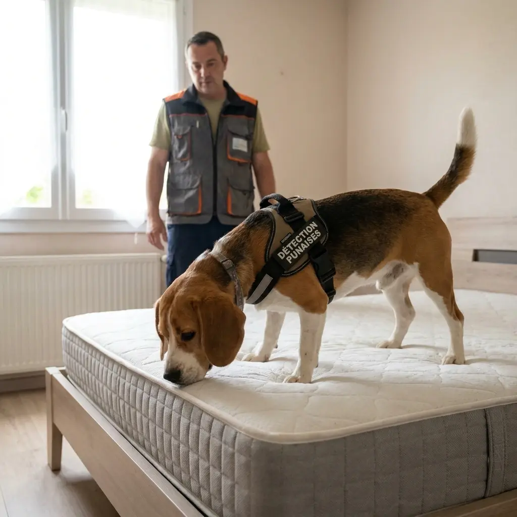 Comment réagir avant l'arrivée du chien détecteur ?