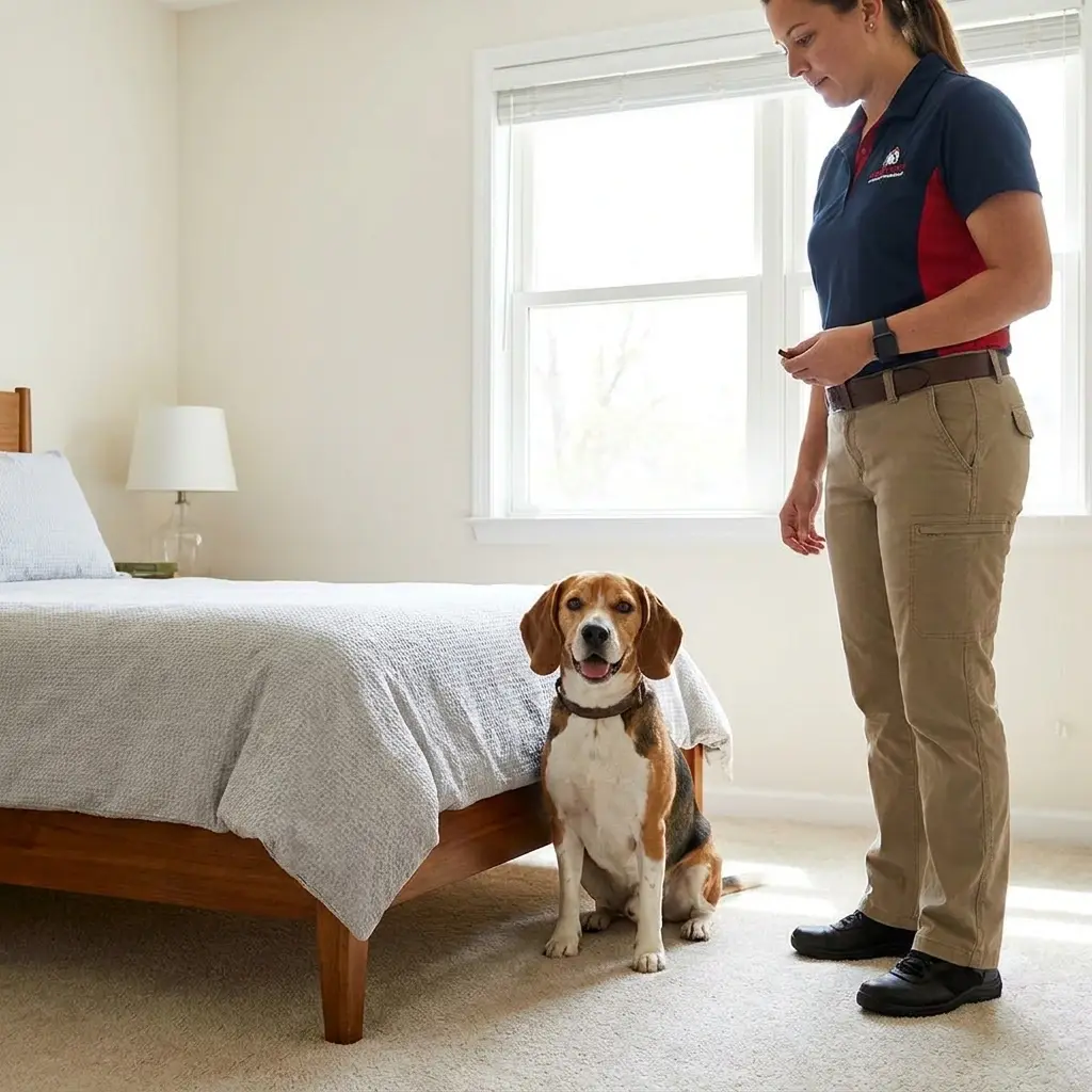 Comment se déroule la détection canine à Achenheim ?