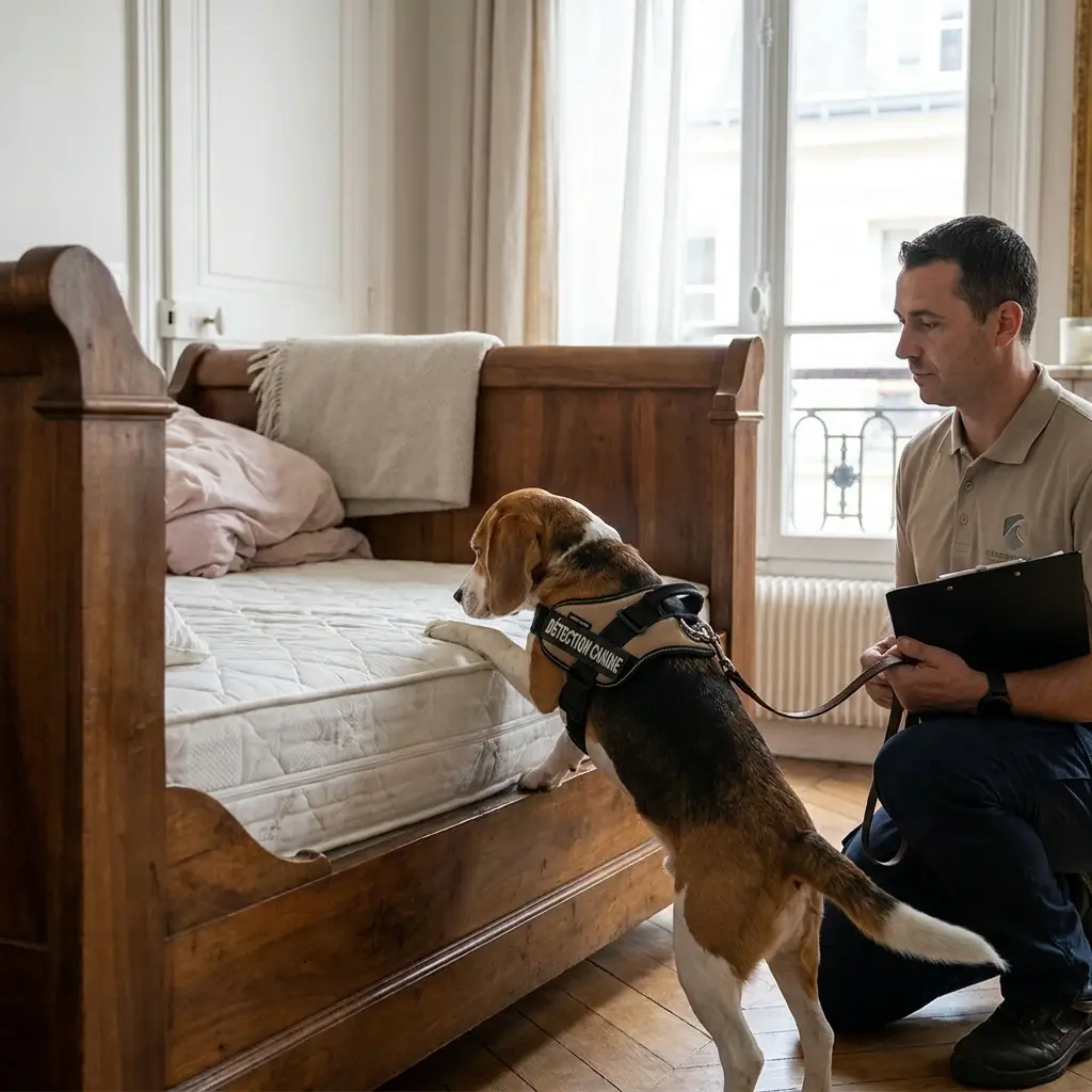Comment fonctionne la recherche canine sur place