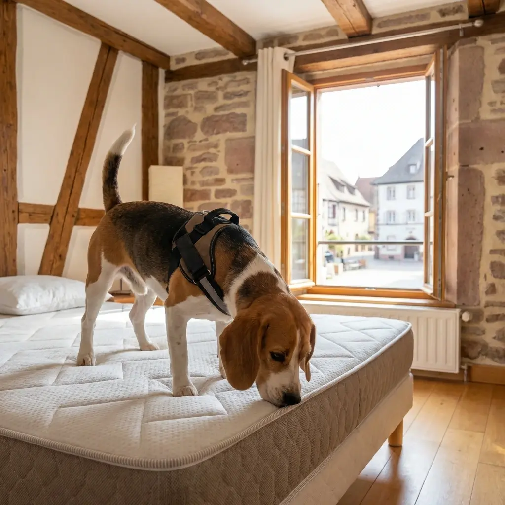Comment se passe la détection canine à Obernai ?