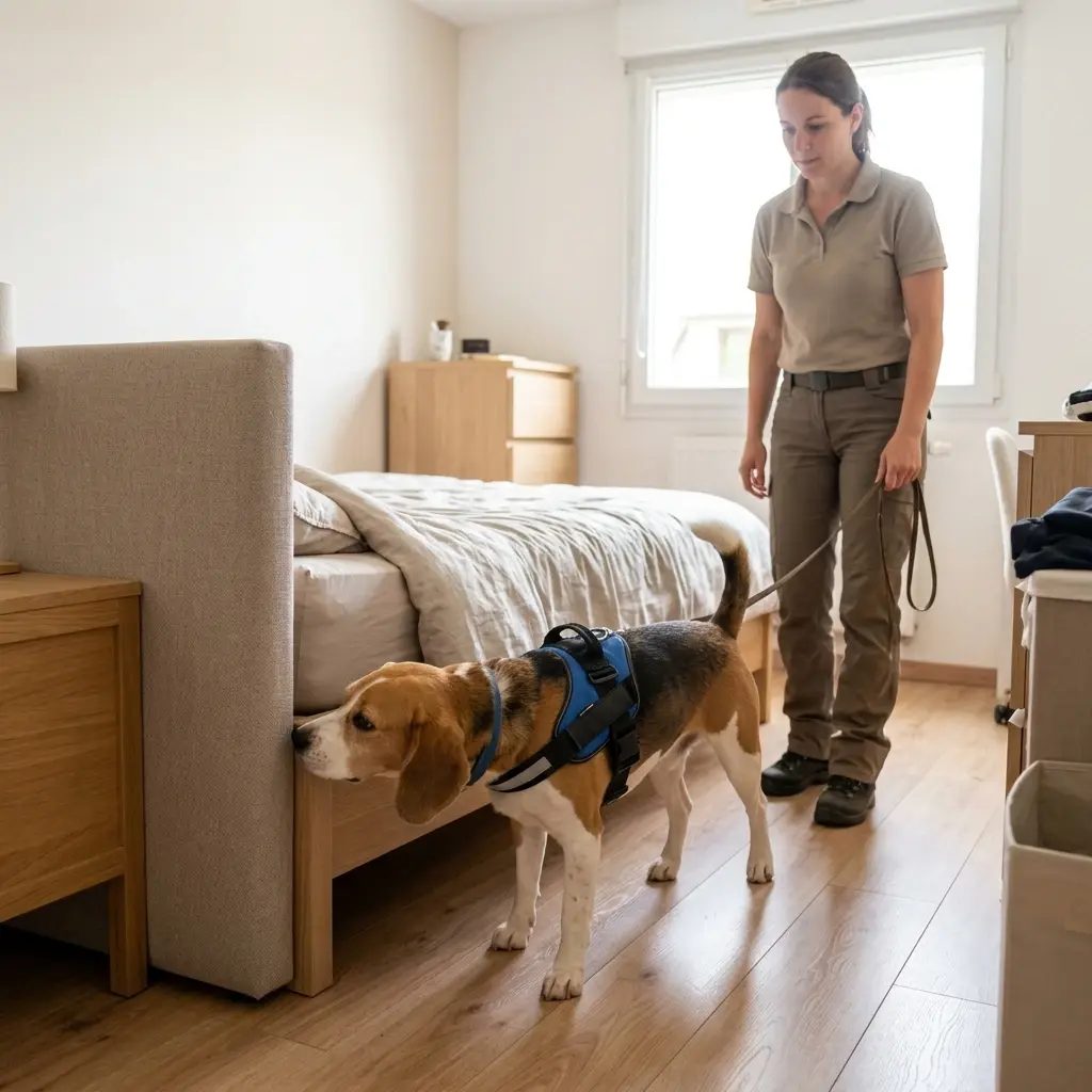 Détection canine punaise de lit Bischwiller (67240)