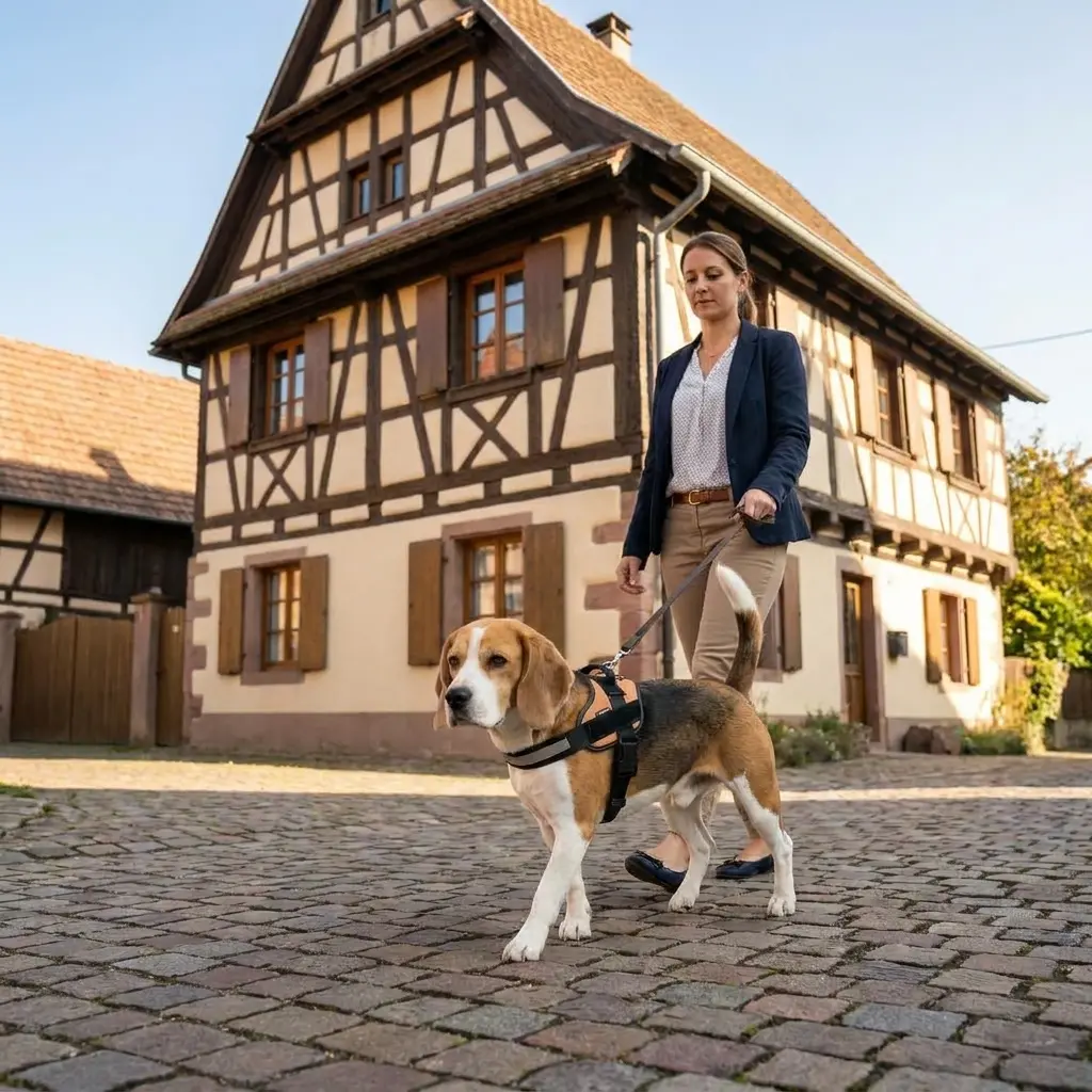 Comment se déroule la détection canine à Gries ?