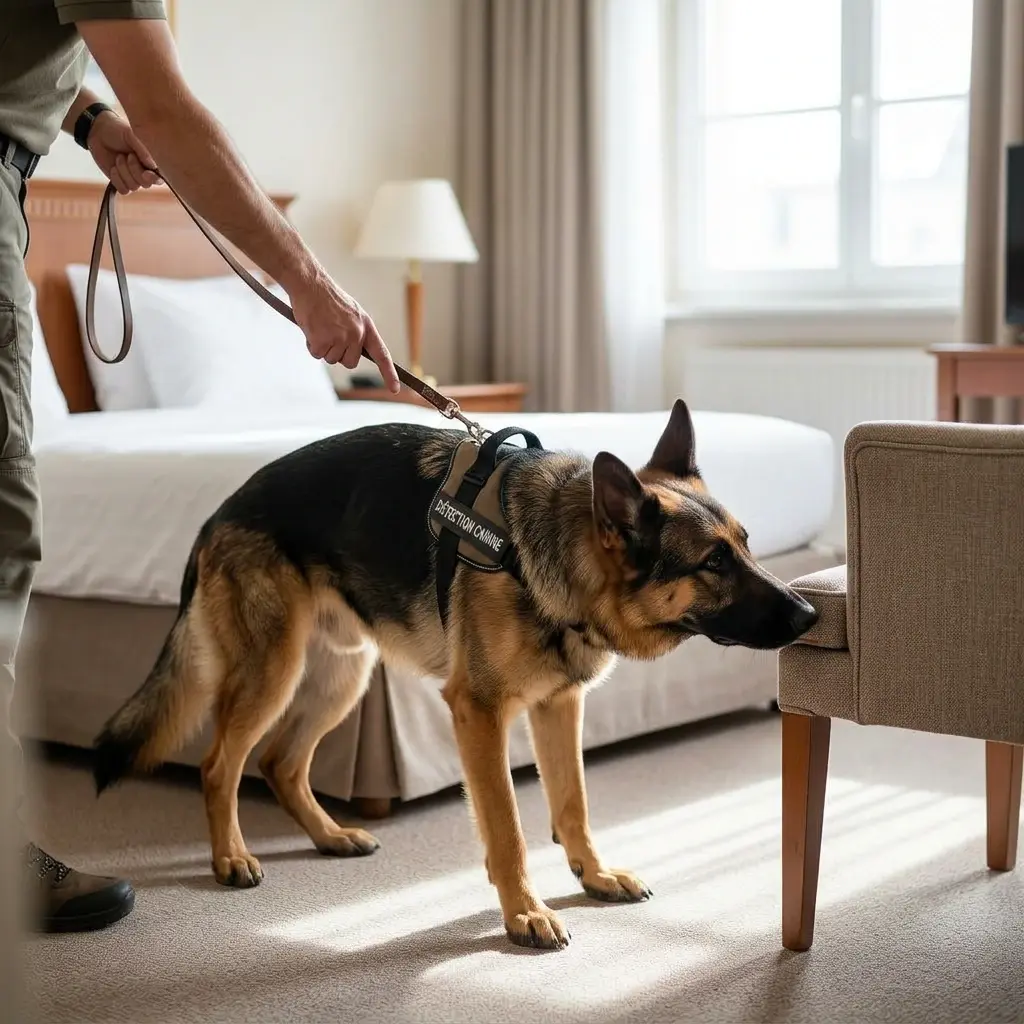 Comment se déroule la détection canine à Sarre-Union ?