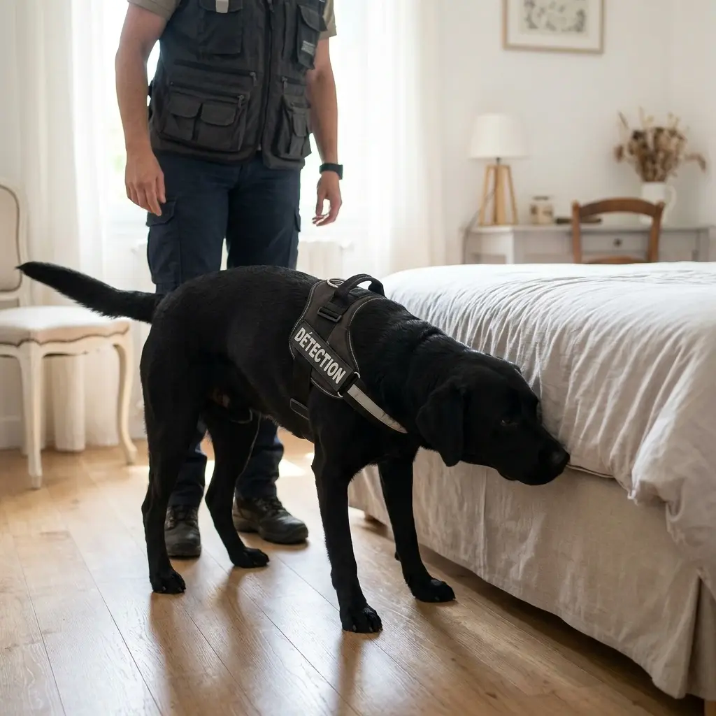 Détection canine punaise de lit Sarre-Union (67260)