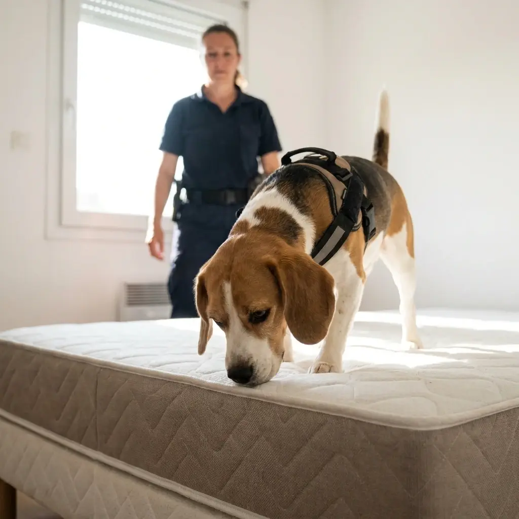 Comment réagir avant l'arrivée du chien expert