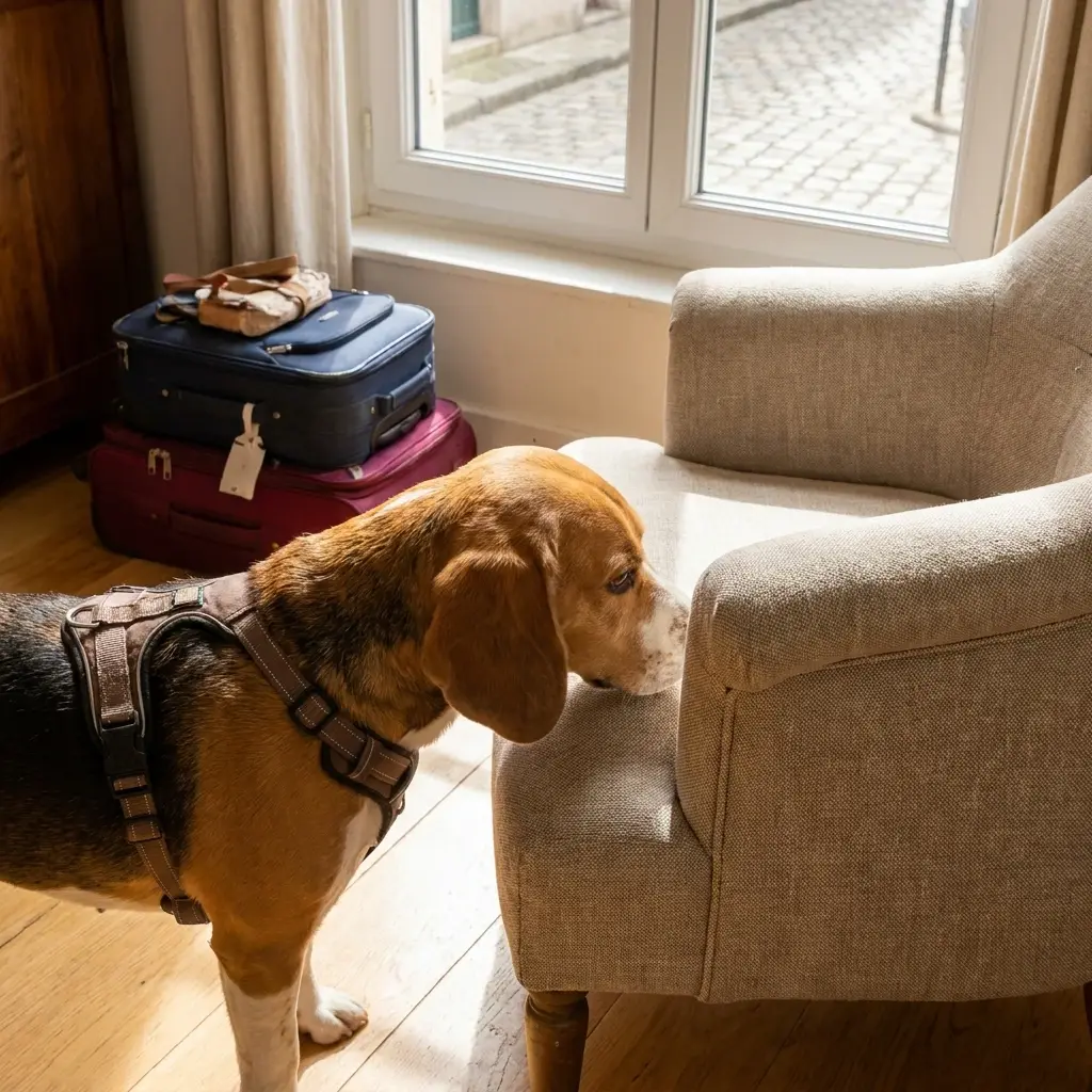 Comment se déroule la recherche canine à Hochfelden ?