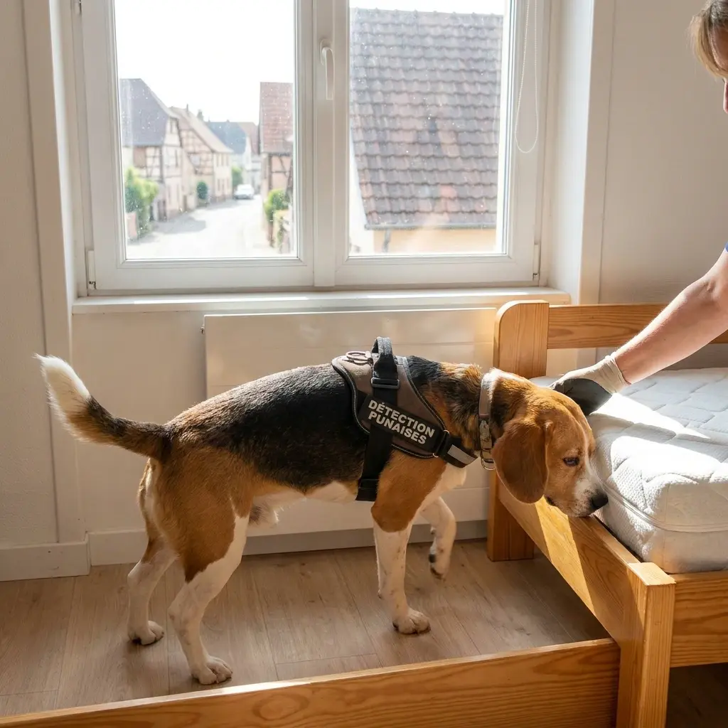 Détection canine punaise de lit Hochfelden (67270)