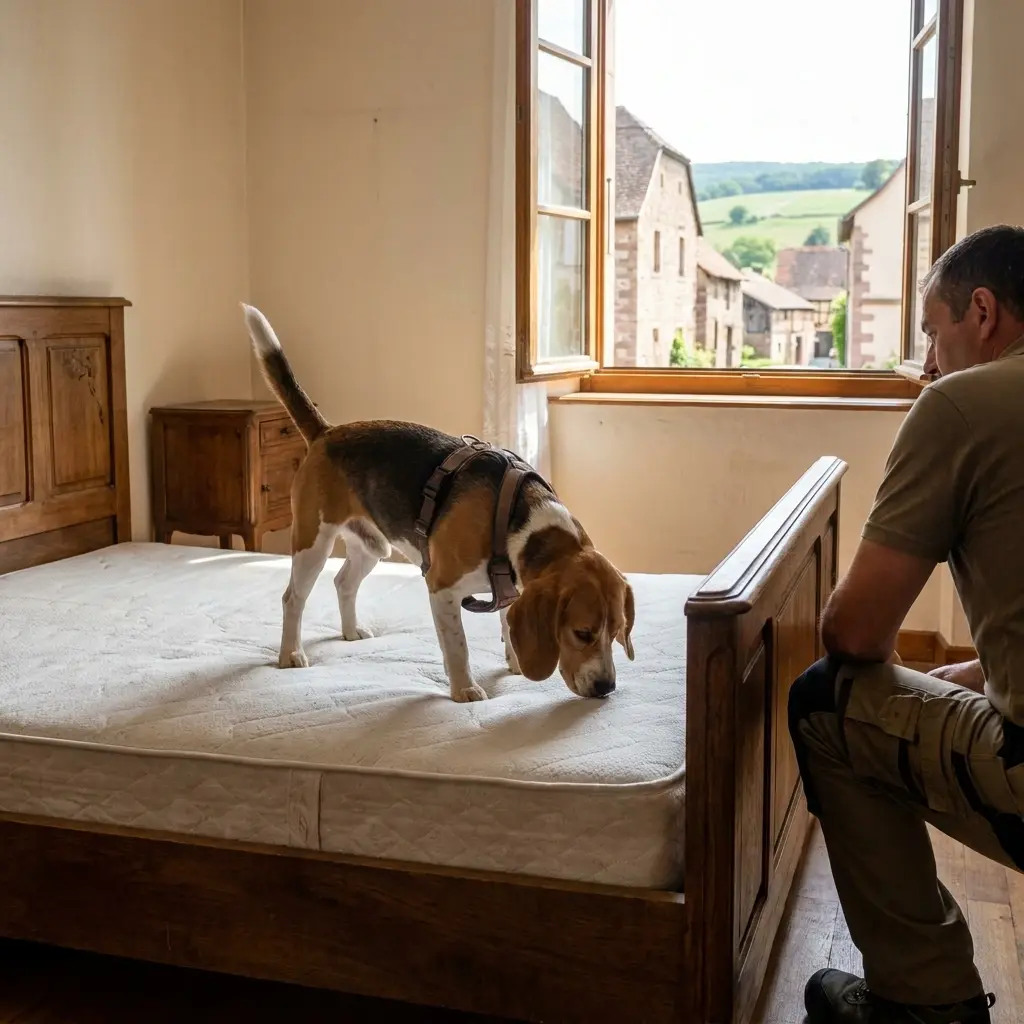 Détection canine punaise de lit Bouxwiller (67330)
