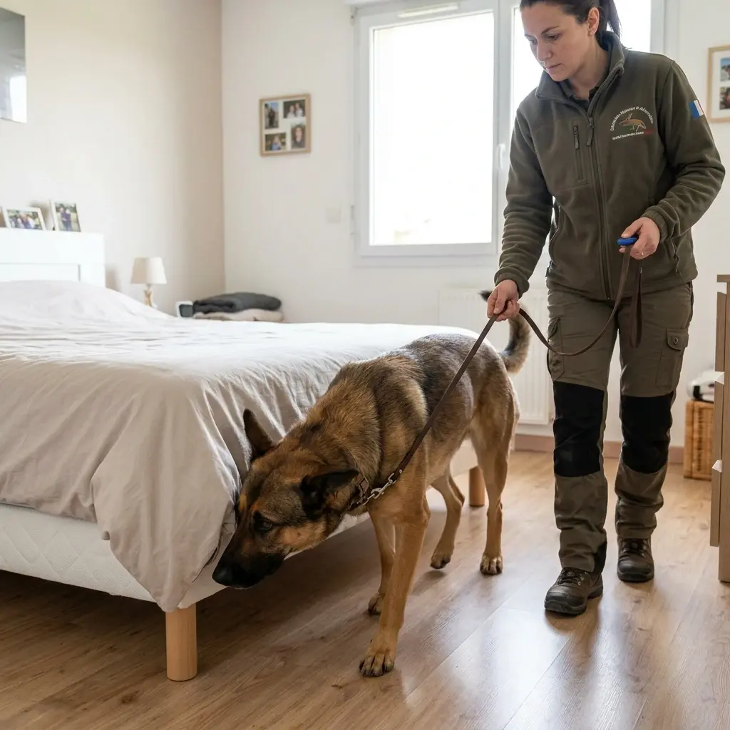 Détection canine punaise de lit Lingolsheim (67380)