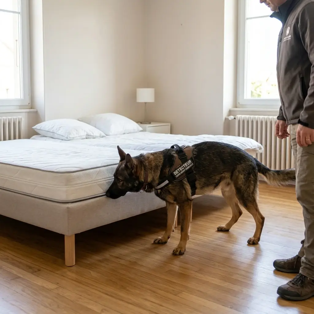 Détection canine punaise de lit Marckolsheim (67390)