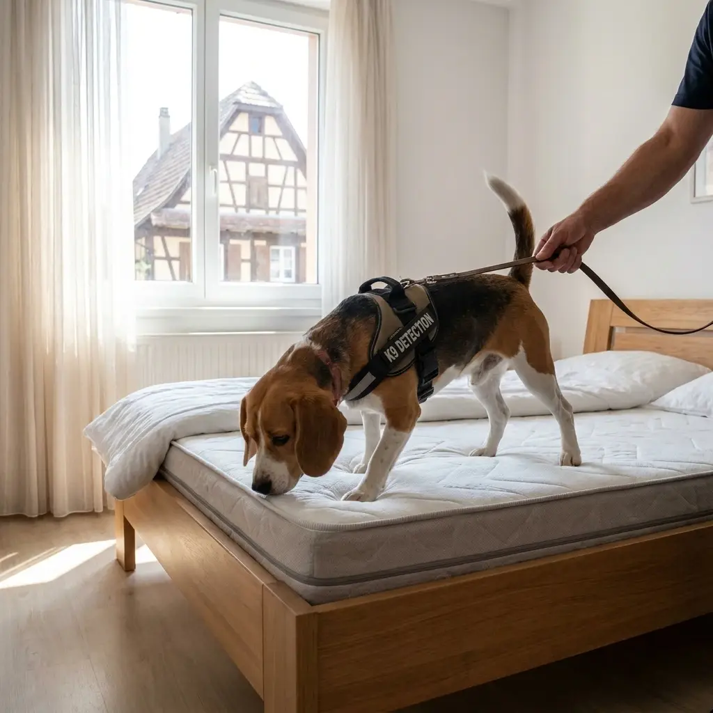 Détection canine punaise de lit Drusenheim (67410)