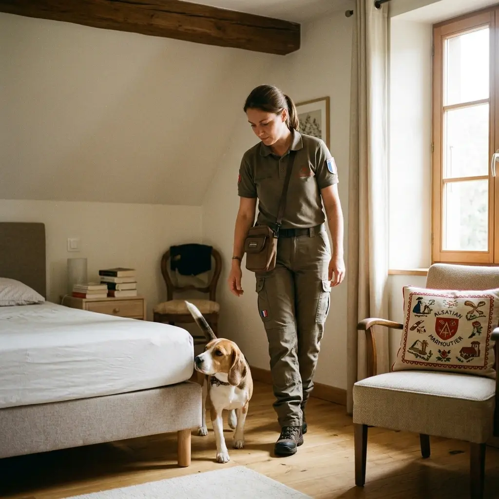 Besoin d'une détection canine à Marmoutier ?