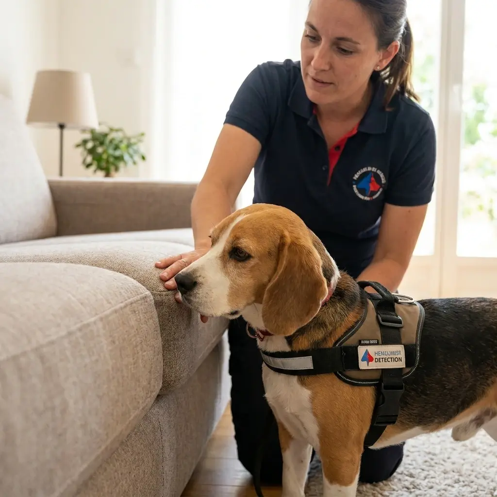 Détection canine punaise de lit Lampertheim (67450)