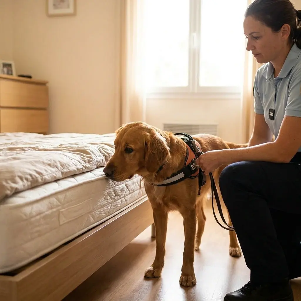 Détection canine punaise de lit Mundolsheim (67450)