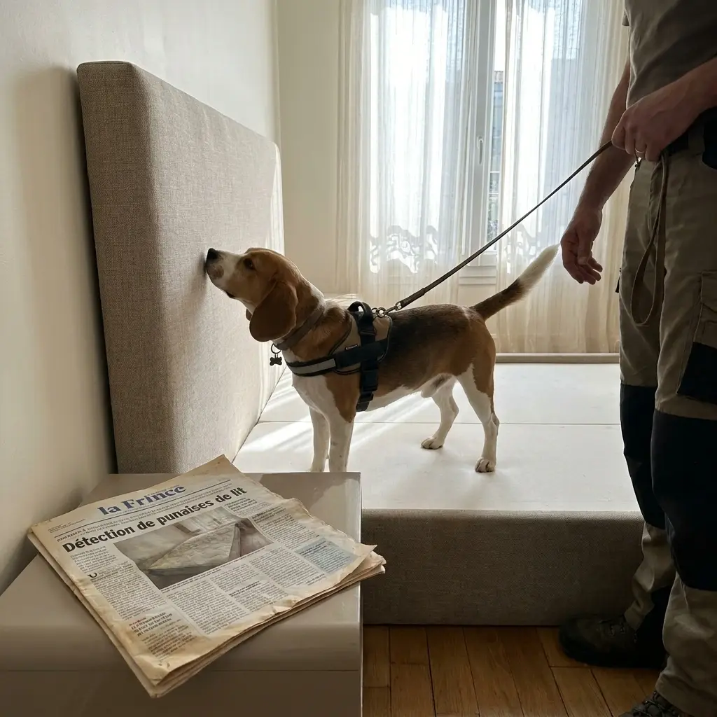 Comment se déroule la détection canine à Seltz ?
