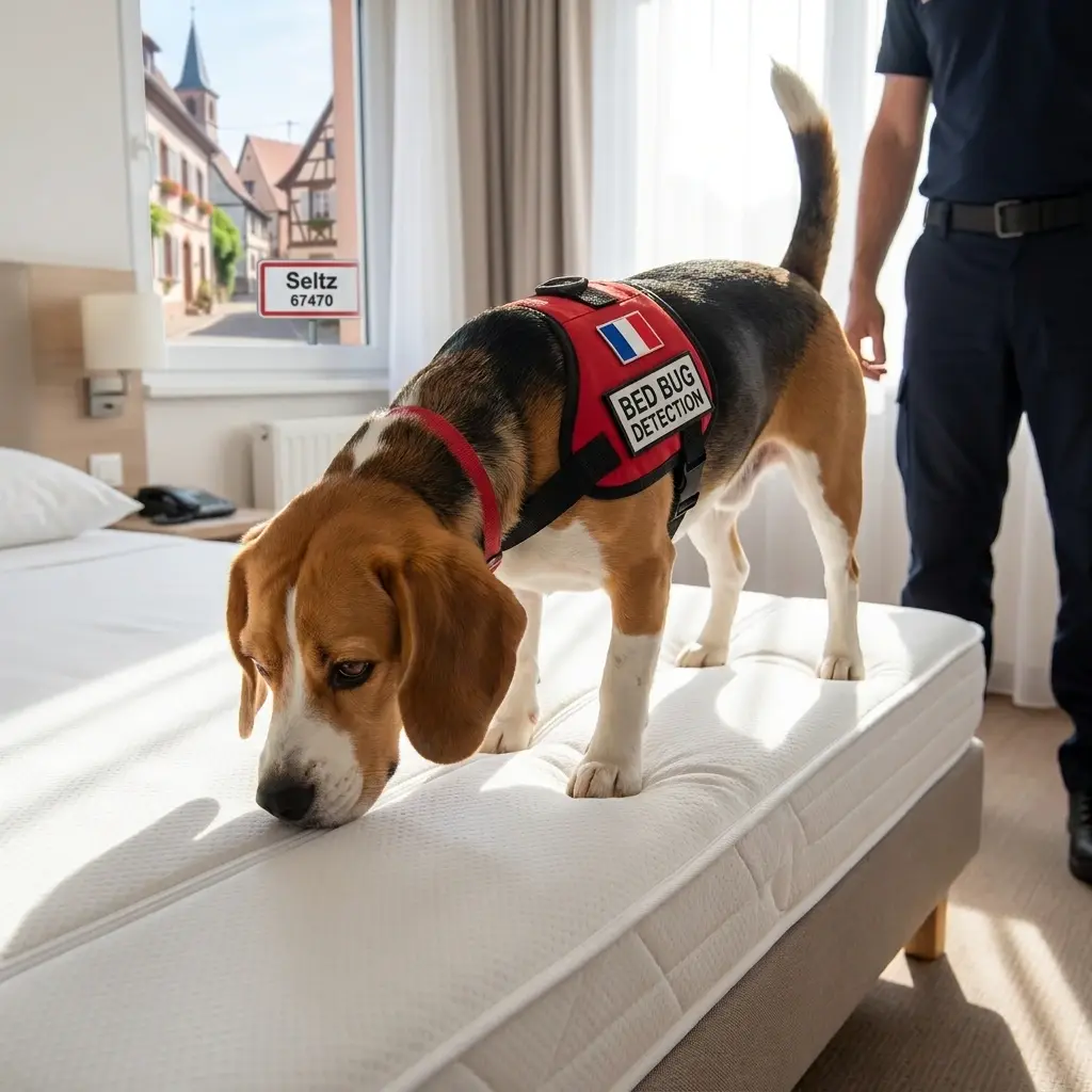 Détection canine punaise de lit Seltz (67470)
