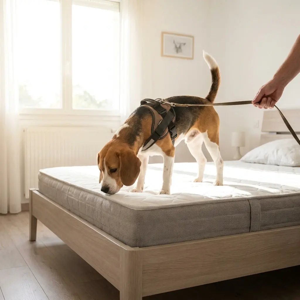 Comment fonctionne la recherche canine sur place ?