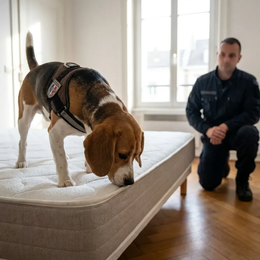 Comment se déroule la détection canine à Ostwald ?