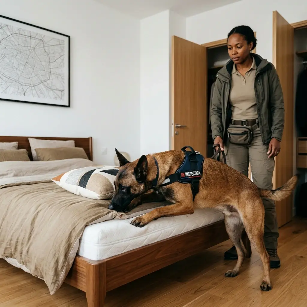 Le fonctionnement de la détection canine sur le terrain