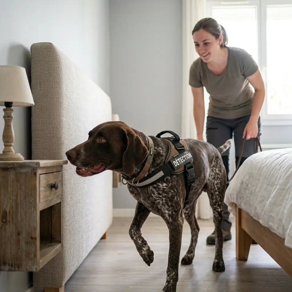 Besoin d'une détection canine à Mertzwiller ?