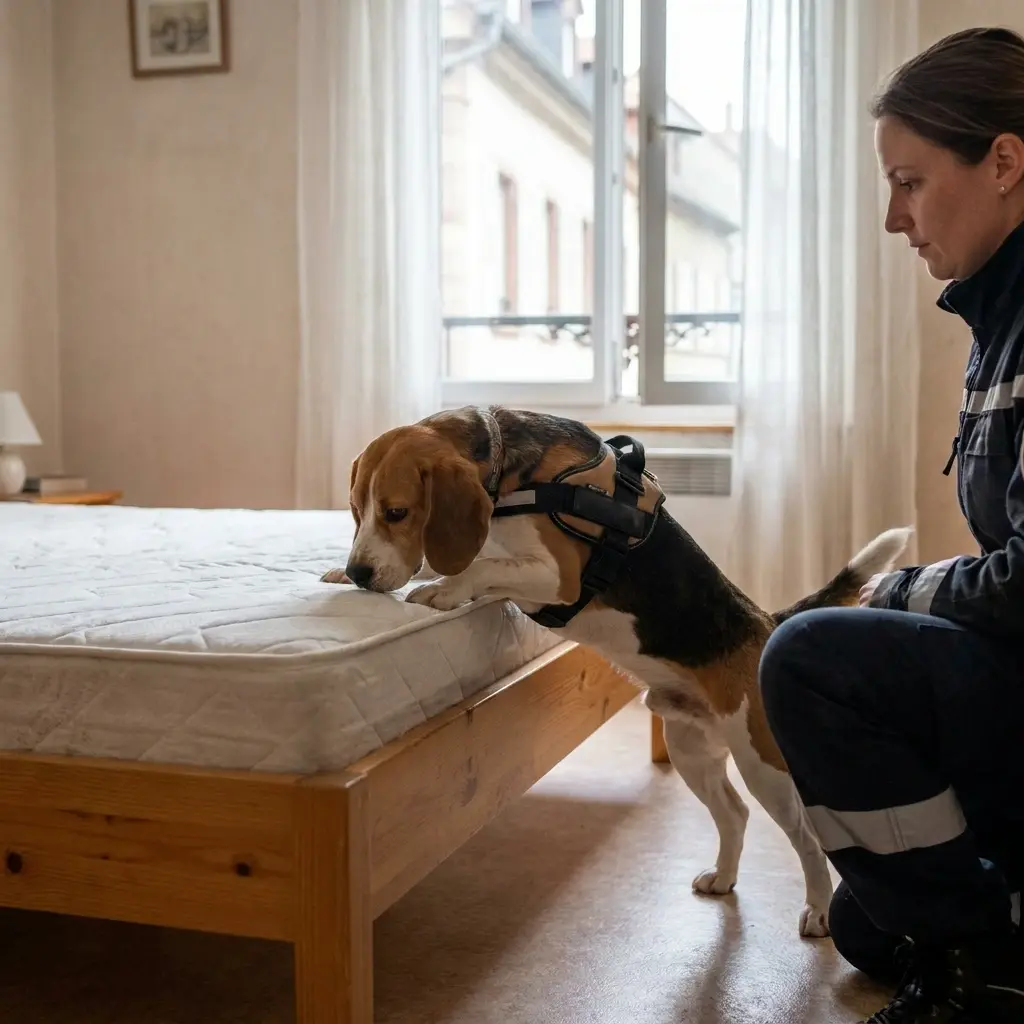 Détection canine punaise de lit Schweighouse-sur-Moder (67590)