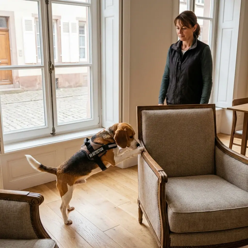 Pourquoi nous choisir pour votre détection canine à Hilsenheim ?