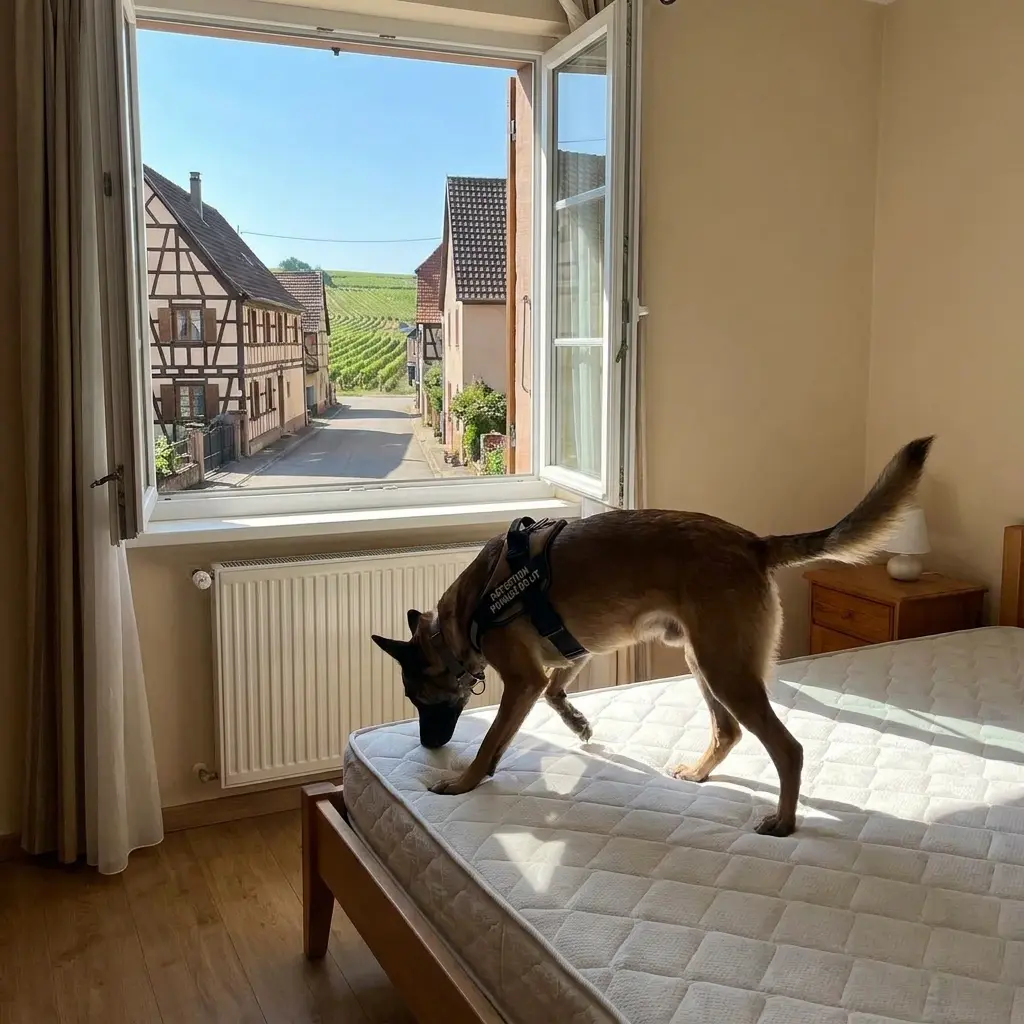 Le déroulement technique d'une recherche canine